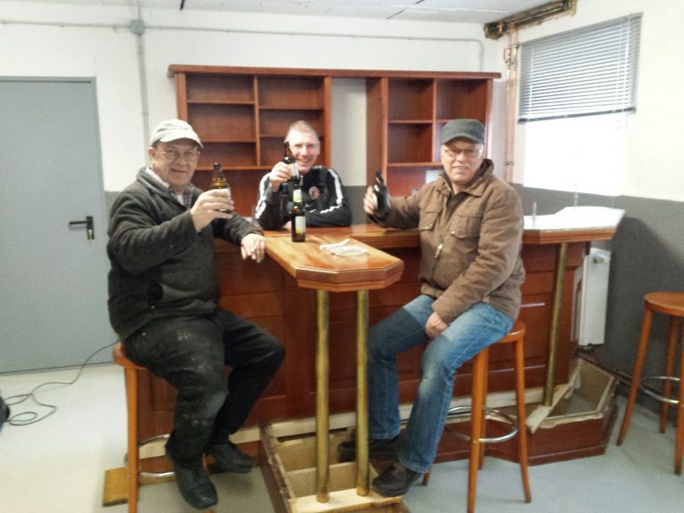 Unser Vereinsheim: der „Stall“