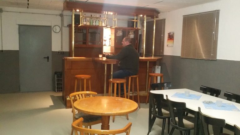 Unser Vereinsheim: der „Stall“