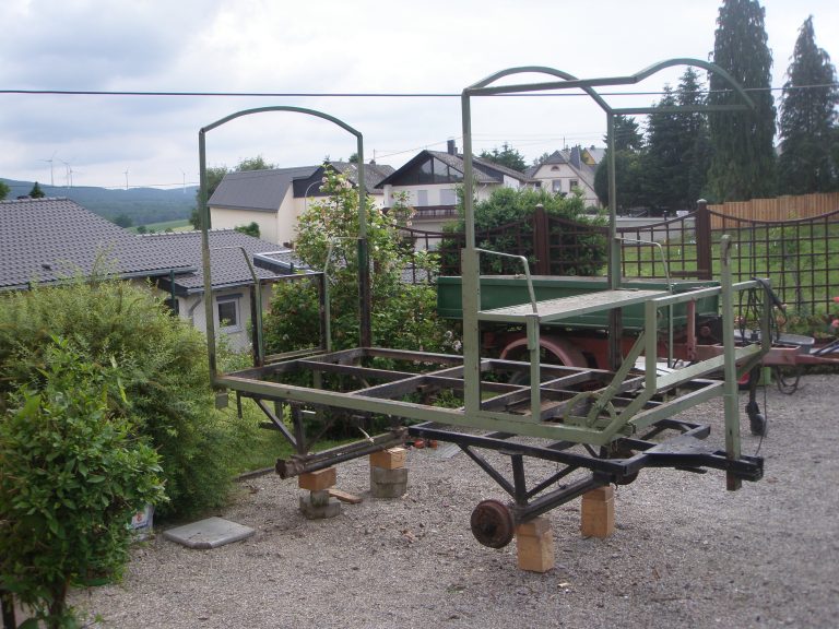 Restaurierung Planwagen