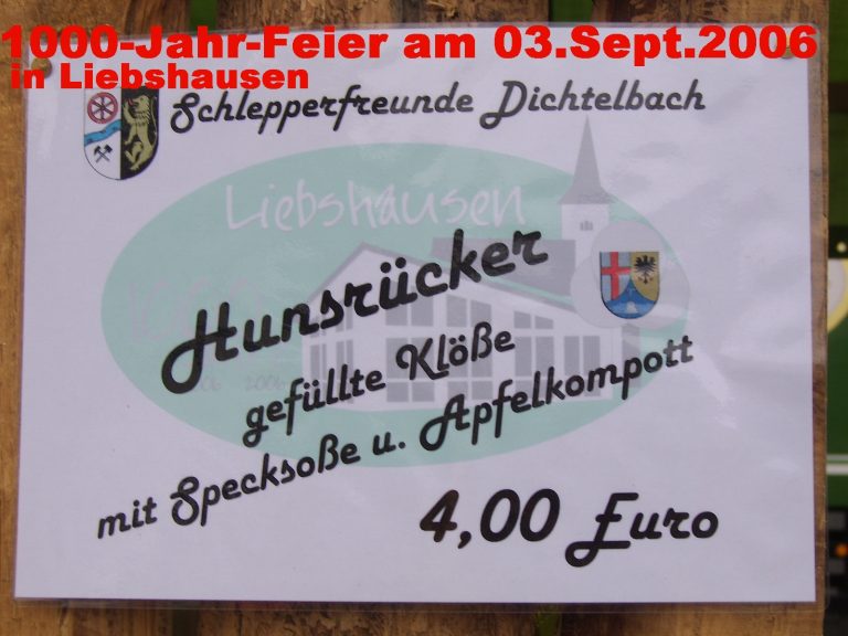 1000-Jahr-Feier Liebshausen 2006