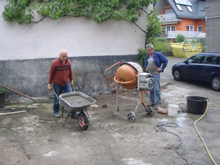 Unser Vereinsheim: der „Stall“